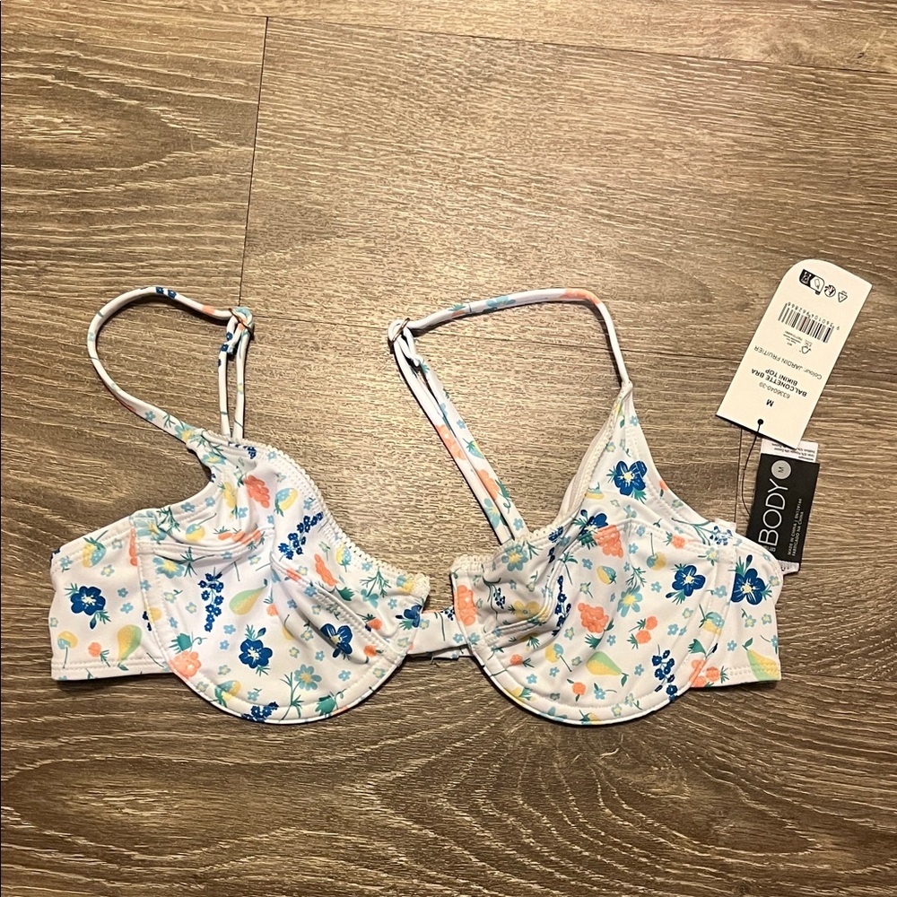 Cotton On Body Jardin Fruitier Floral Bikini Top